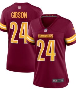 Antonio Gibson Washington Commanders Nike Women's Player Jersey - Burgundy