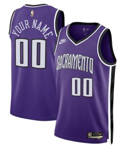 Sacramento Kings Nike Unisex Adult Swingman Custom Jersey - Classic Edition - Purple
