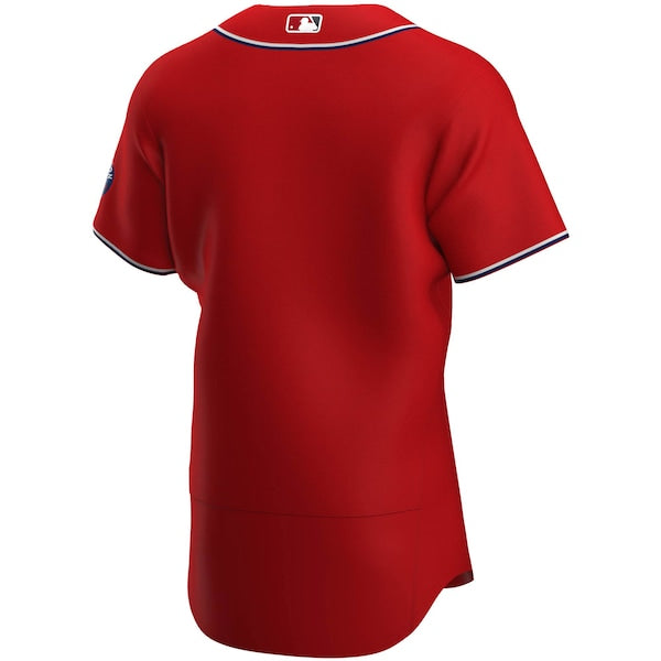 Washington Nationals Nike Alternate Authentic Team Jersey - Red - Image 3