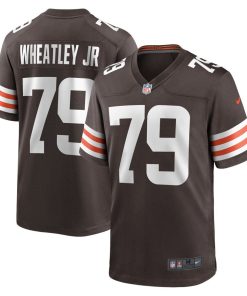 Tyrone Wheatley Cleveland Browns Nike Team Game Jersey - Brown