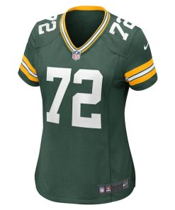 Alternative view of Caleb Jones Green Bay Packers Nike Women's Game Player Jersey - Green