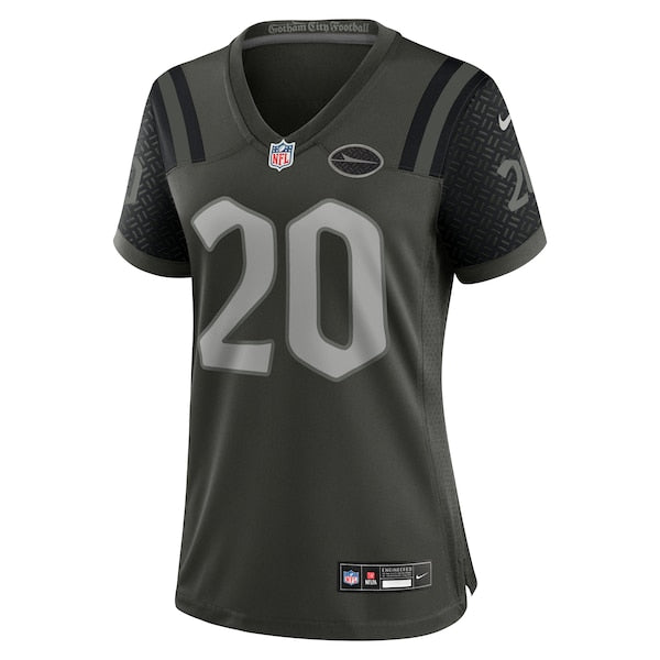 Breece Hall New York Jets Nike Women's 2025 Rivalries Collection Game Jersey - Gotham Green - Image 2