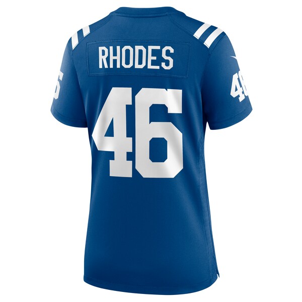 Luke Rhodes Indianapolis Colts Nike Women's Game Jersey - Royal - Image 3