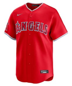 Alternative view of Los Angeles Angels Nike Alternate Limited Jersey - Red