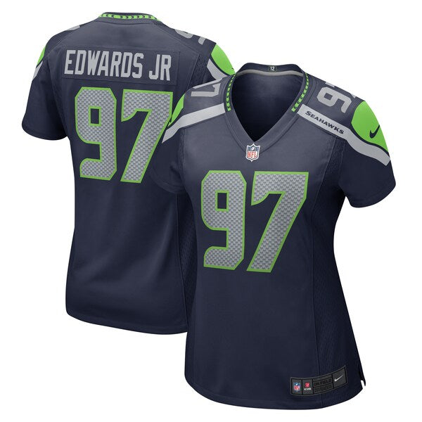 Mario Edwards Jr. Seattle Seahawks Nike Women's Game Jersey - College Navy