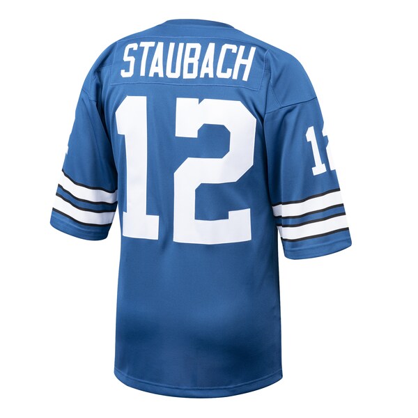 Roger Staubach Dallas Cowboys 1971 Authentic Jersey - Navy - Image 4
