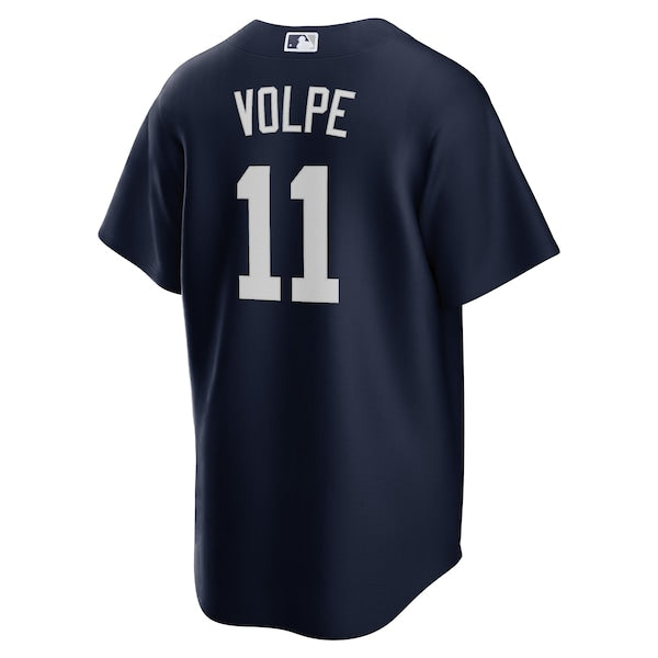 Anthony Volpe New York Yankees Nike Big & Tall Alternate Replica Player Jersey - Navy - Image 3