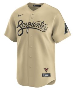 Alternative view of Arizona Diamondbacks Nike City Connect Limited Custom Jersey - Sand