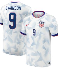 Mallory Swanson USMNT Nike 2025 Home Replica Player Jersey - White