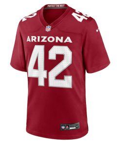 Alternative view of K'Von Wallace Arizona Cardinals Nike Team Game Jersey -  Cardinal