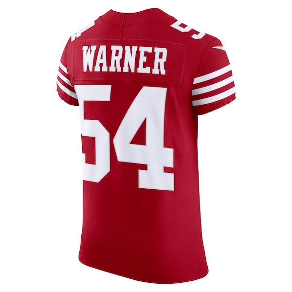Fred Warner San Francisco 49ers Nike Vapor F.U.S.E. Elite Jersey - Scarlet - Image 4