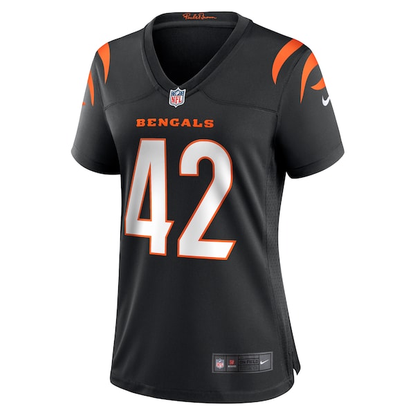 Oren Burks Cincinnati Bengals Nike Women's Team Game Jersey - Black - Image 3