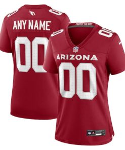 Arizona Cardinals Nike Women's Custom Game Jersey - Cardinal