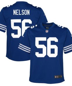 Quenton Nelson Indianapolis Colts Nike Youth Game Jersey - Royal