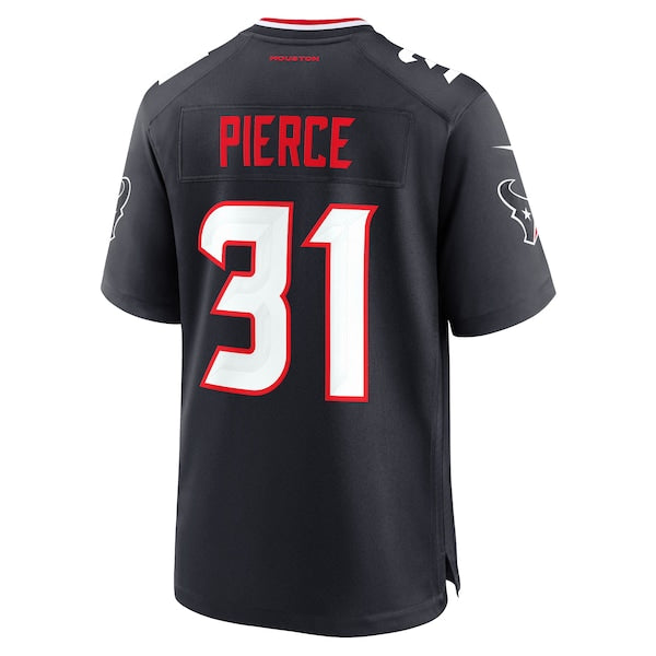 Dameon Pierce Houston Texans Nike Game Jersey - Navy/Red/White - Image 4