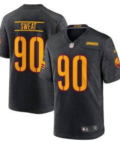 Montez Sweat Washington Commanders Nike Alternate Game Player Jersey - Black/White