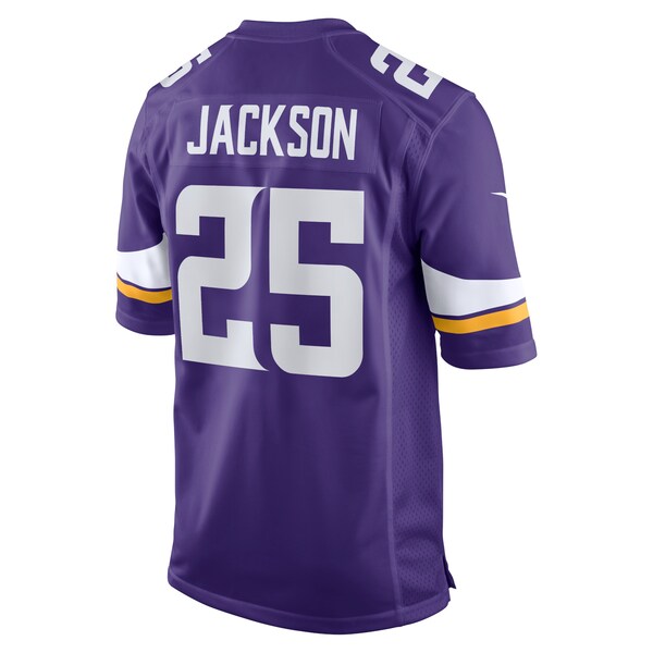 Theo Jackson Minnesota Vikings Nike Home Game Player Jersey - Purple - Image 3