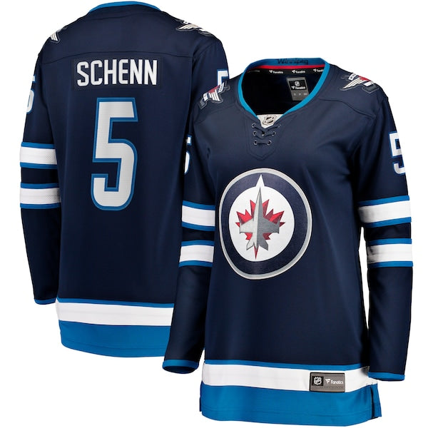 Luke Schenn Winnipeg Jets Women's Home Breakaway Player Jersey - Navy