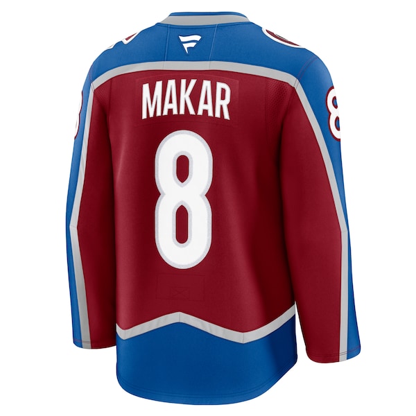 Cale Makar Colorado Avalanche Home Premium Jersey - Burgundy/Navy/White - Image 12
