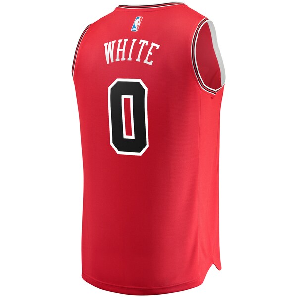 Coby White Chicago Bulls Youth Fast Break Replica Player Jersey - Icon Edition - Red - Image 3