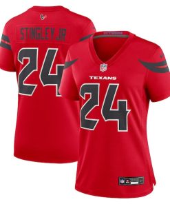 Derek Stingley Jr. Houston Texans Nike Women's Alternate Game Jersey - Red