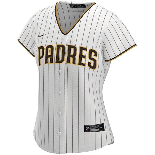 San Diego Padres Nike Women's Home Replica Custom Jersey - White - Image 2