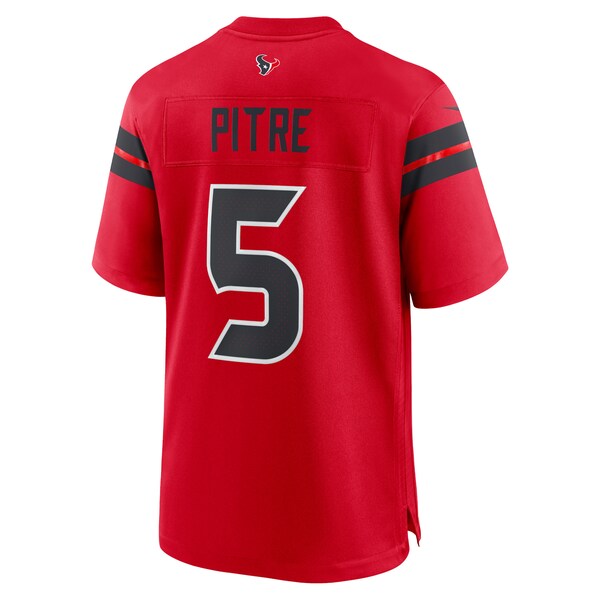 Jalen Pitre Houston Texans Nike Alternate Game Jersey - Red/Navy/White - Image 4