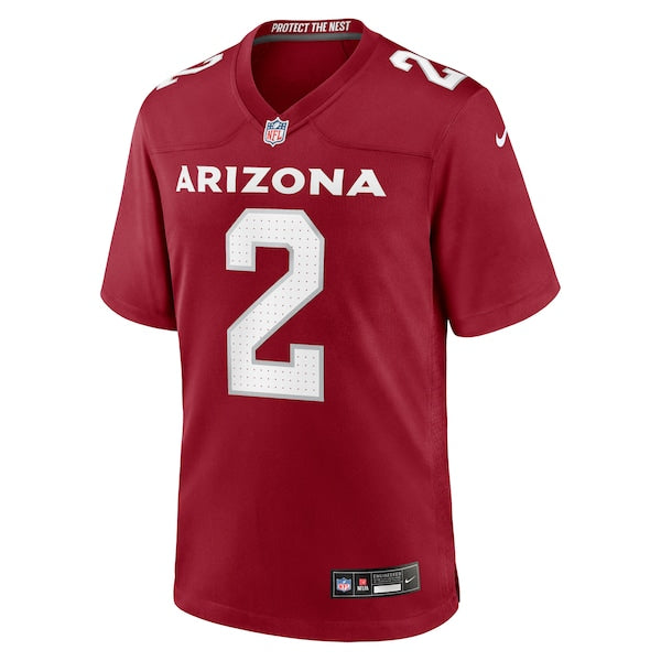 Mack Wilson Arizona Cardinals Nike Game Jersey - Cardinal - Image 2