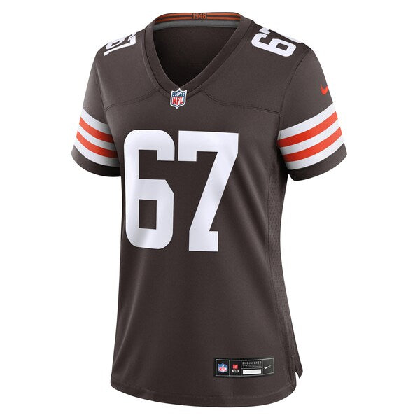 Javion Cohen Cleveland Browns Nike Women's Game Jersey - Brown - Image 3