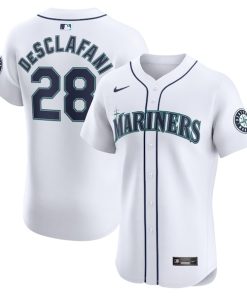 Anthony DeSclafani Seattle Mariners Nike Home Elite Player Jersey - White