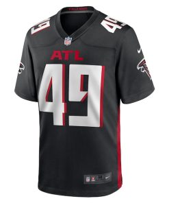 Alternative view of Liam McCullough Atlanta Falcons Nike Team Game Jersey -  Black