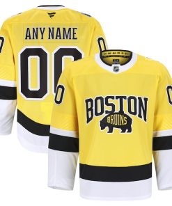 Boston Bruins  2026 NHL Stadium Series Authentic Pro Custom Jersey - Gold