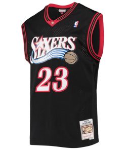 Alternative view of Lou Williams Philadelphia 76ers 2005/06 Hardwood Classics Swingman Jersey - Black