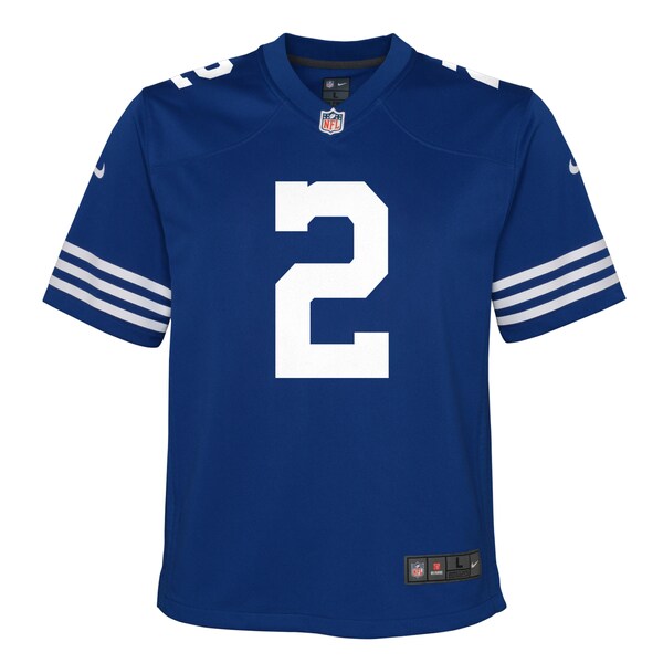 Matt Ryan Indianapolis Colts Nike Youth Alternate Game Jersey - Royal/White - Image 4