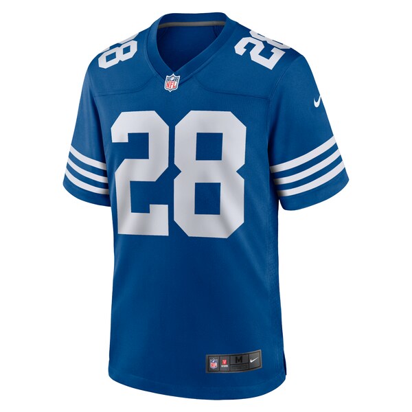 Men's Nike Jonathan Taylor Royal Indianapolis Colts Alternate Game Jersey/White - Image 3