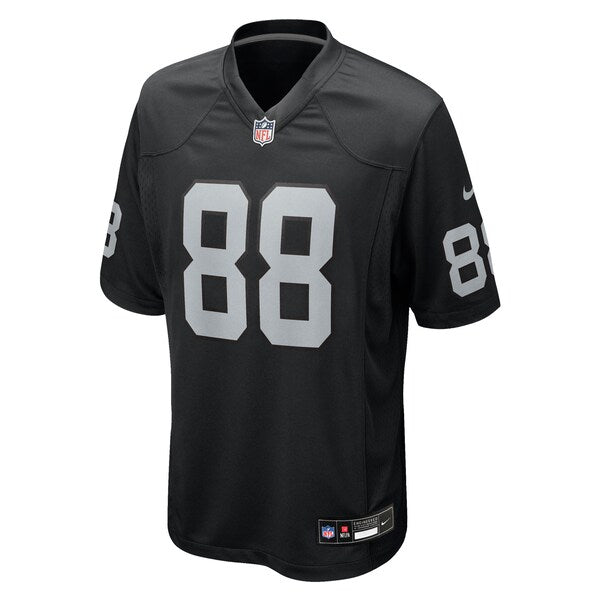Justin Shorter Las Vegas Raiders Nike Team Game Jersey - Black - Image 2