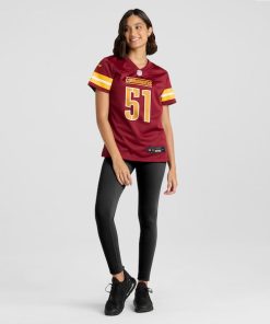 Alternative view of Bobby Hart Washington Commanders Nike Women's  Game Jersey -  Burgundy