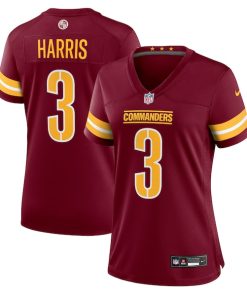 Will Harris Washington Commanders Nike Women's Team Game Jersey -  Burgundy