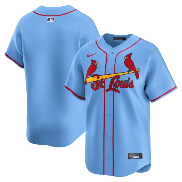 St. Louis Cardinals Nike Alternate Limited Jersey?ยจC Light Blue