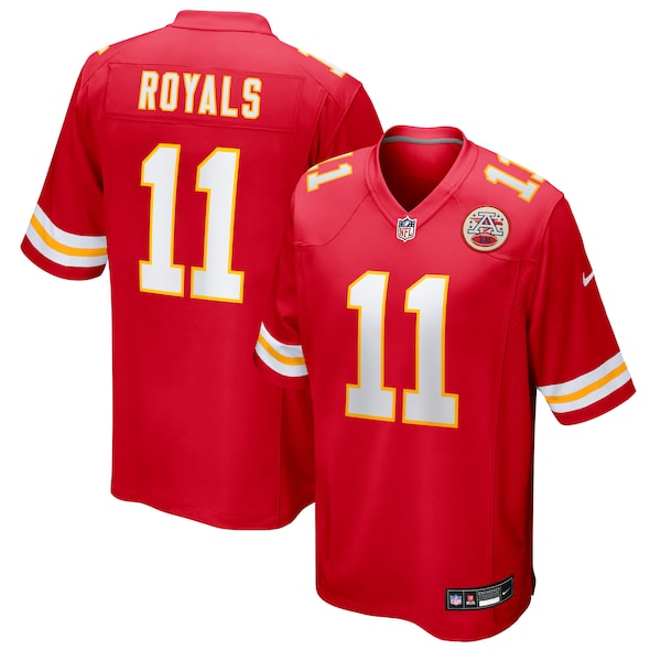 Jalen Royals Kansas City Chiefs Nike Team Game Jersey - Red
