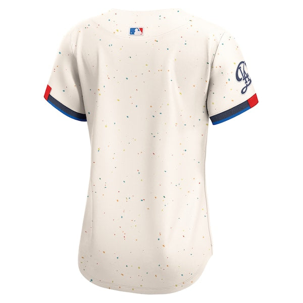 Los Angeles Dodgers Nike Women's City Connect Limited Jersey - Cream - Image 3