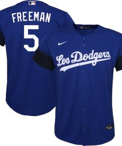 Freddie Freeman Los Angeles Dodgers Nike Youth City Connect Replica Player Jersey - Royal