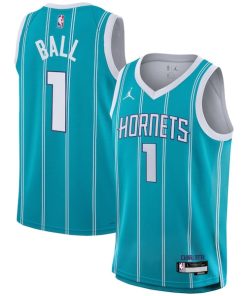 LaMelo Ball Charlotte Hornets Nike Youth Swingman Jersey - Icon Edition - Teal