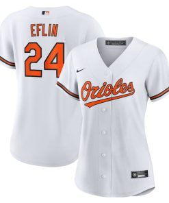 Zach Eflin Baltimore Orioles Nike Women's Home Replica Jersey - White