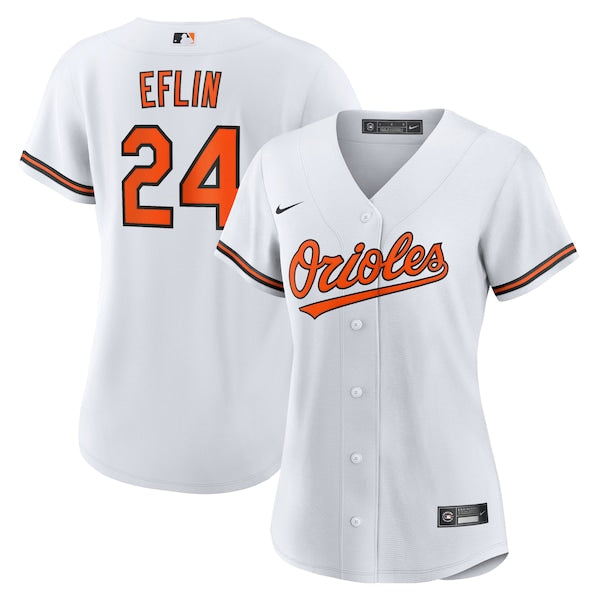Zach Eflin Baltimore Orioles Nike Women's Home Replica Jersey - White