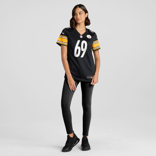 Domenique Davis Pittsburgh Steelers Nike Women's Game Jersey - Black - Image 4