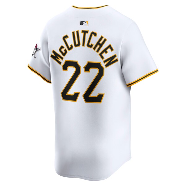 Andrew McCutchen Pittsburgh Pirates Nike Home Limited Player Jersey - White - Image 3