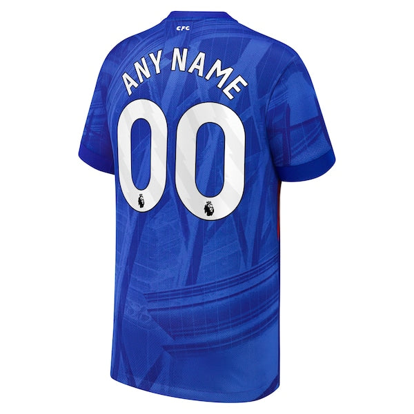 Chelsea Nike Youth 2025/26 Home Replica Custom Jersey - Blue - Image 3