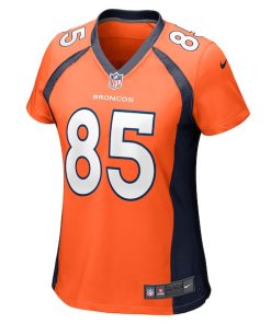 Alternative view of Lucas Krull Denver Broncos Nike Women's Team Game Jersey -  Orange