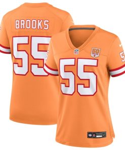 Derrick Brooks  Tampa Bay Buccaneers Nike Women's 50th Season Game Jersey - Creamsicle/Red
